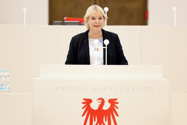 Landtagspräsidentin Prof. Dr. Ulrike Liedtke eröffnet den Europapolitischen Dialog