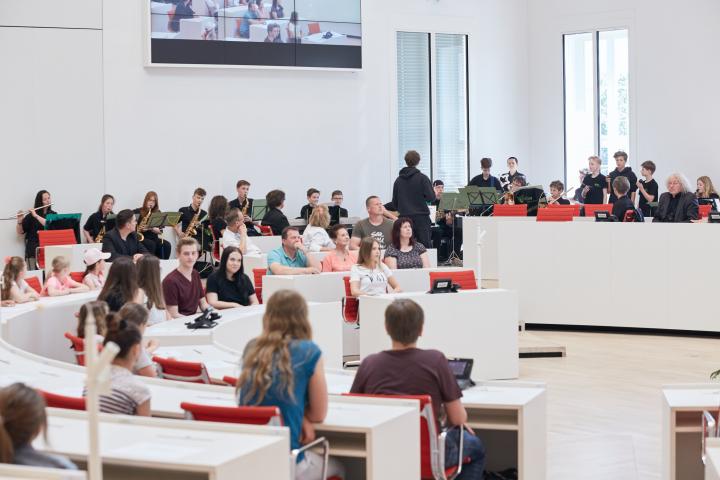 Musikalisches Zwischenspiel des Orchesters der Voltaireschule Potsdam