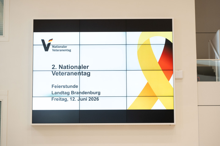 Impression der Feierstunde zum nationalen Veteranentag