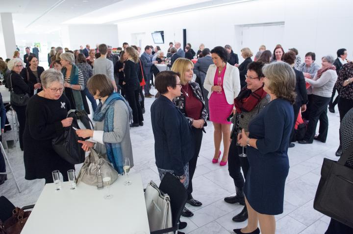 Impressionen des Empfangs zum Internationalen Frauentag