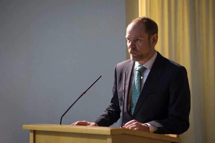 Begrüßung des Direktors der Stiftung Brandenburgische Gedenkstätten Dr. Axel Drecoll