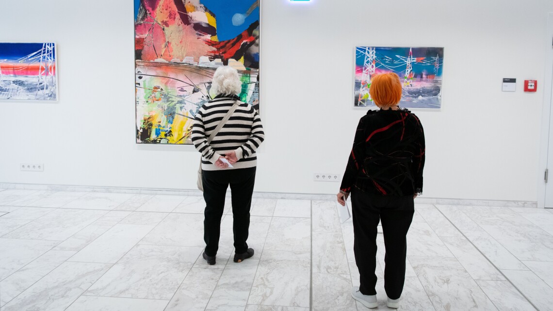 Impression der Ausstellungseröffnung
