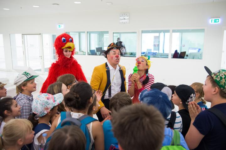 Impressionen der Kindertagsfeier im Landtag