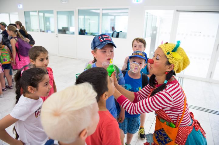 Impressionen der Kindertagsfeier im Landtag