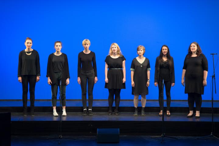 Musikalischer Einklang mit dem Popchor „Golden Voices“ von der Musikschule Oder-Spree „Jutta Schlegel“ in Fürstenwalde