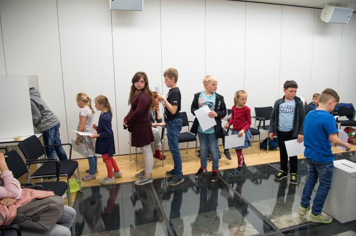 Impression der Kindertagsfeier im Landtag