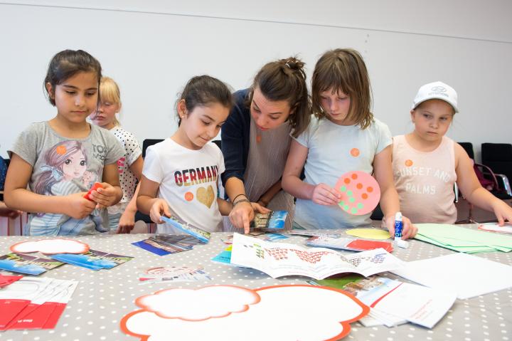 Impressionen der Kindertagsfeier im Landtag