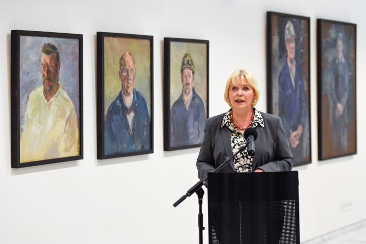 Begrüßung zur Ausstellungseröffnung durch Landtagspräsidentin Prof. Dr. Ulrike Liedtke