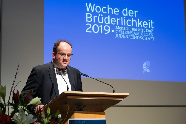 Grußwort des Vorsitzenden der Gesellschaft für Christlich-Jüdische Zusammenarbeit Potsdam Tobias Barniske