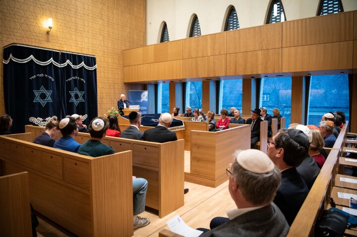 Blick in den Saal während des Grußwortes der Landtagspräsidentin Prof. Dr. Ulrike Liedtke