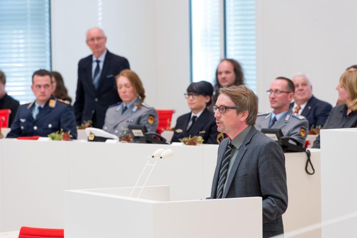 Laudatio des parlamentarischen Geschäftsführers der SPD-Fraktion, Björn Lüttmann