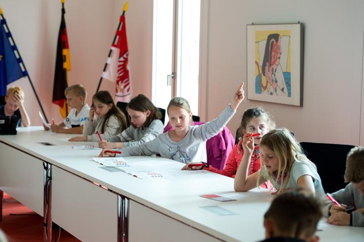 Impression der Kindertagsfeier im Landtag