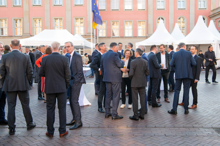Eintreffen der Gäste zum parlamentarischen Abend