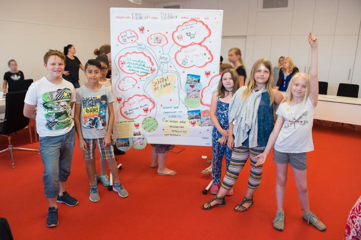 Impressionen der Kindertagsfeier im Landtag