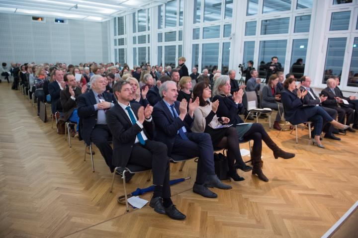 Blick in den Festsaal zur Eröffnung der Woche der Brüderlichkeit 2018