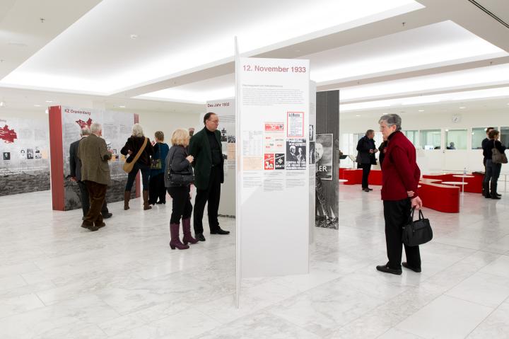 Blick in den Ausstellungsbereich