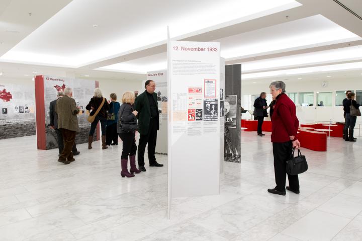 Blick in den Ausstellungsbereich