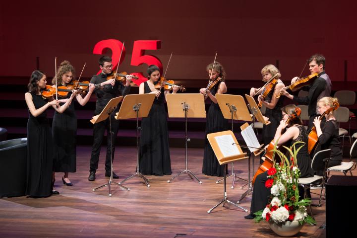 Musikalisches Zwischenspiel durch das Kammerensemble des Landesjugendorchesters Brandenburg.