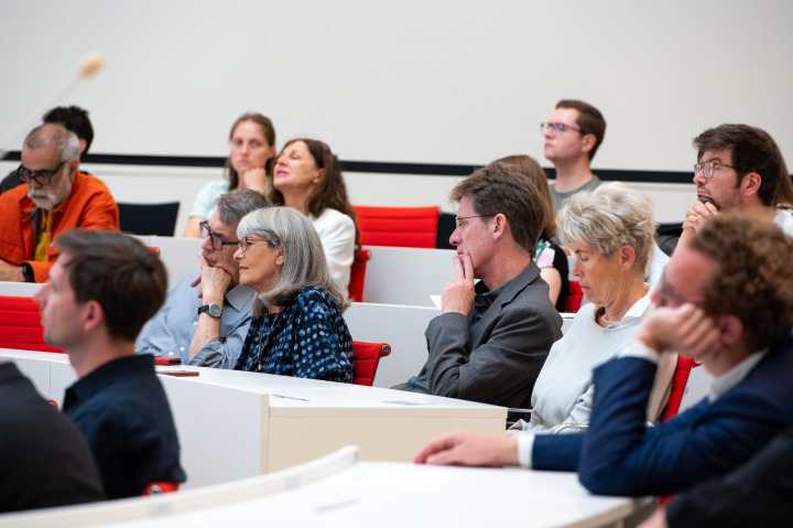 Blick ins Publikum während der Podiumsdiskussion.