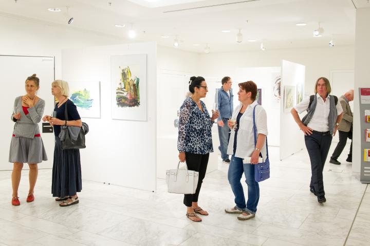 Impressionen der Ausstellungseröffnung.