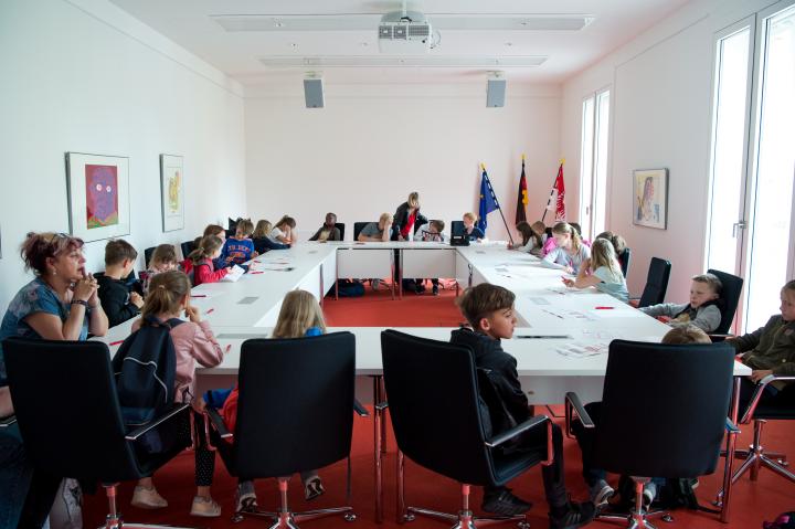 Impression der Kindertagsfeier im Landtag