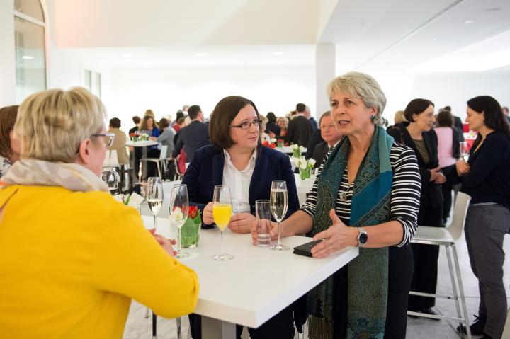 Impressionen des Empfangs zum Internationalen Frauentag