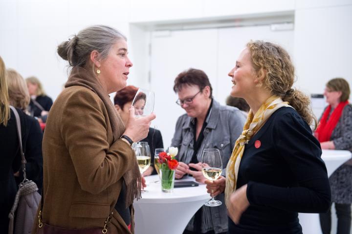 Impressionen des Empfangs zum Internationalen Frauentag