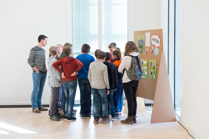 Impressionen der Workshops beim Safer Internet Day 2018 im Landtag.