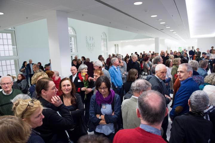 Impression zur Ausstellungseröffnung