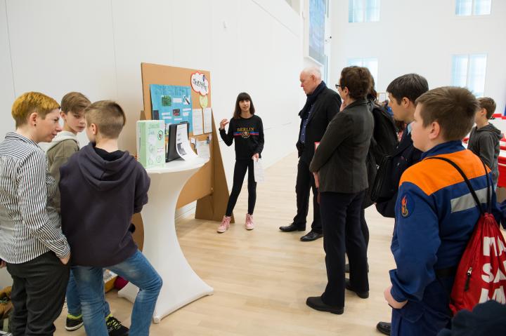 Impressionen der Workshops beim Safer Internet Day 2018 im Landtag.