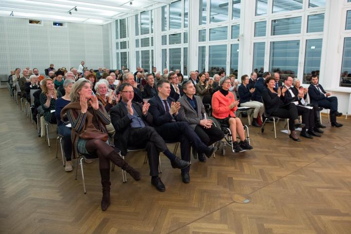 Blick in den Saal während der Eröffnungsveranstaltung zur Woche der Brüderlichkeit 2017.