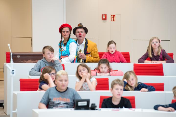 Impression der Kindertagsfeier im Landtag