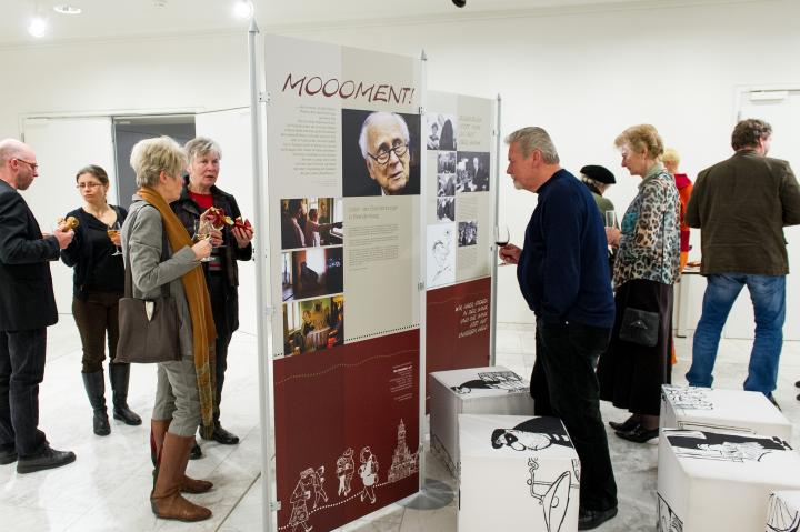 Impression der Ausstellungseröffnung.