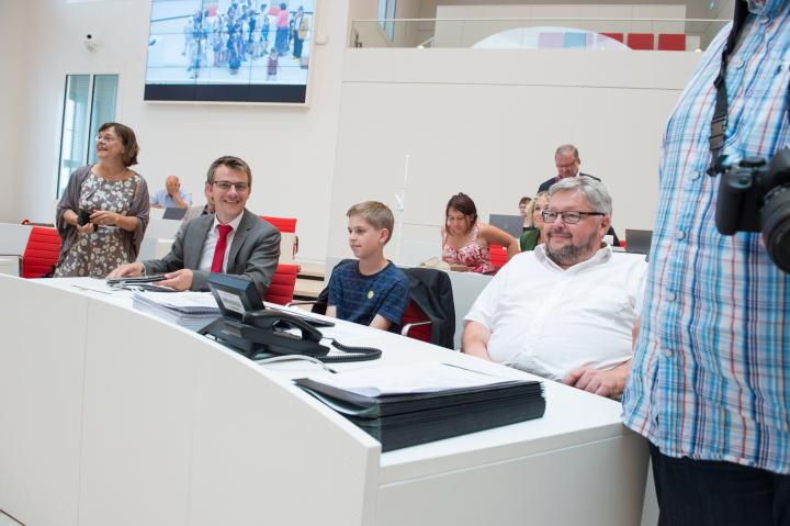 Impressionen der Kindertagsfeier im Landtag