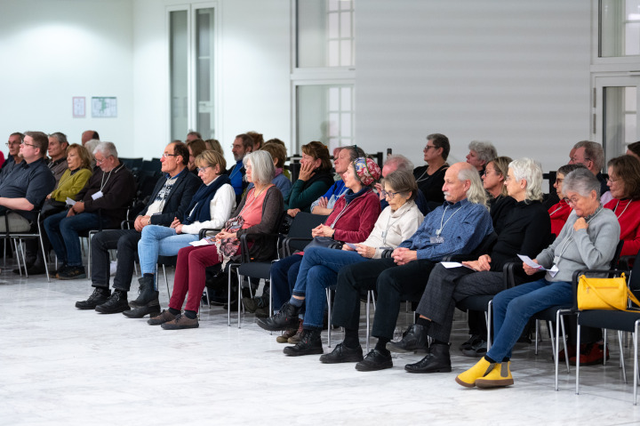 Blick in das Publikum währens des Konzerts.