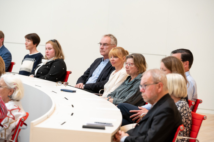 Blick in die Gästereihen während der Veranstaltung