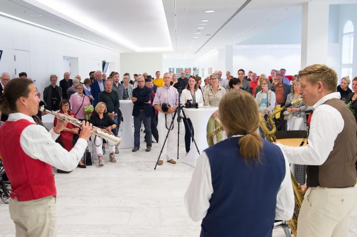 Impression der Ausstellungeröffnung