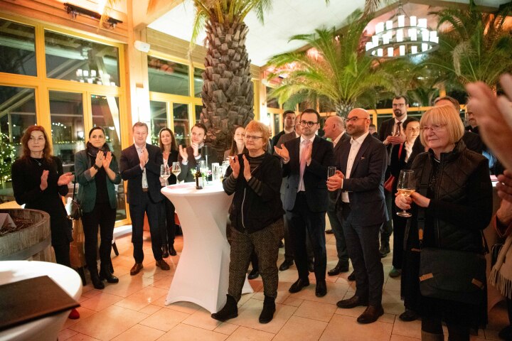 Impression des Neujahrsempfang im Restaurant „El Puerto“ Potsdam