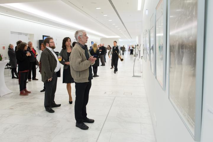 Impression der Ausstellungseröffnung