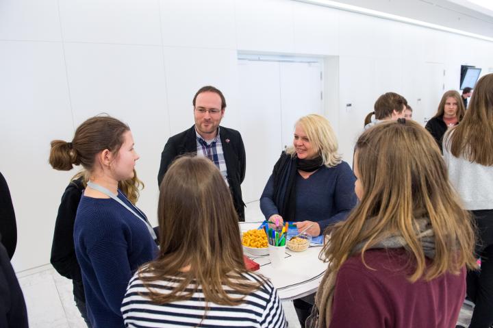 Impression zum World-Café in der Lobby