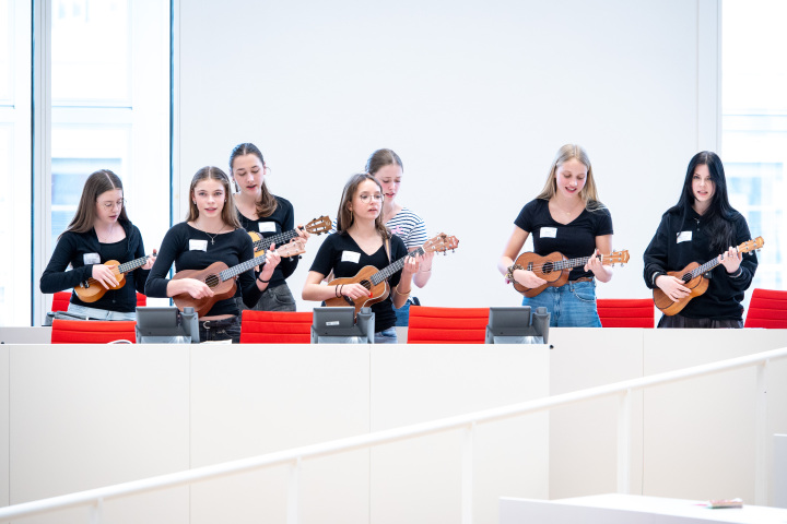 Musikalischer Beitrag des Hannah-Arendt-Gymnasiums Potsdam