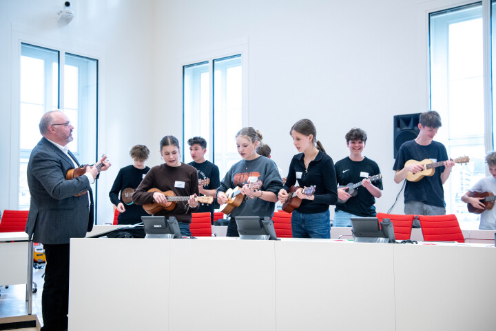 Musikalischer Beitrag des Hannah-Arendt-Gymnasiums Potsdam