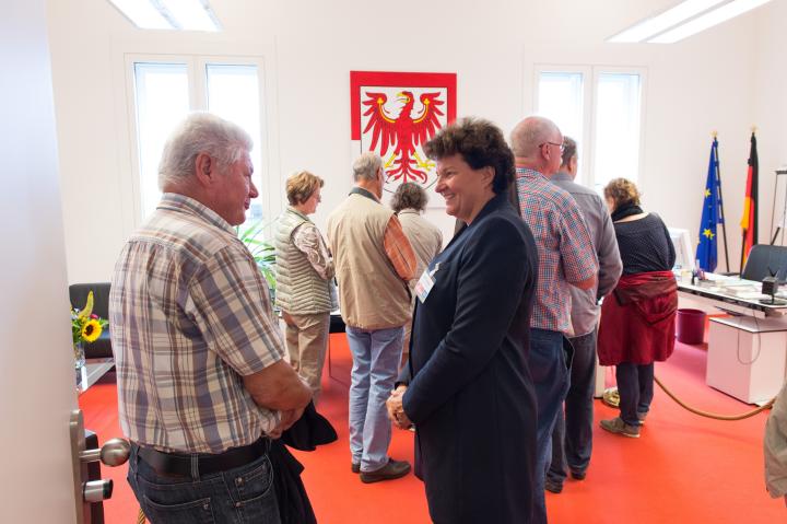 Impression aus dem Landtagsgebäude. Büro der Landtagspräsidentin.