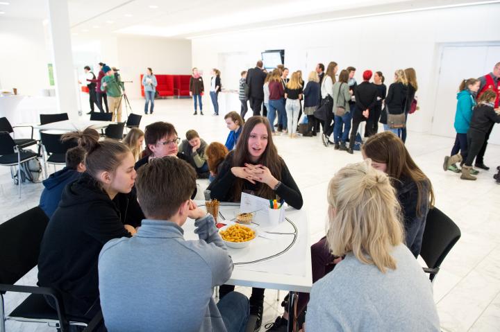 Impression zum World-Café in der Lobby