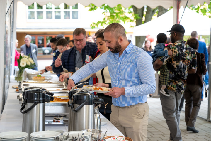Impression des Empfangs zum Einbürgerungsfest des Landes Brandenburg 2026