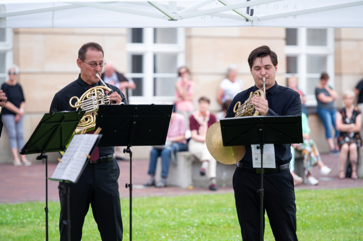 Roman Horynski (l.) und Dominic Molnar (r.)