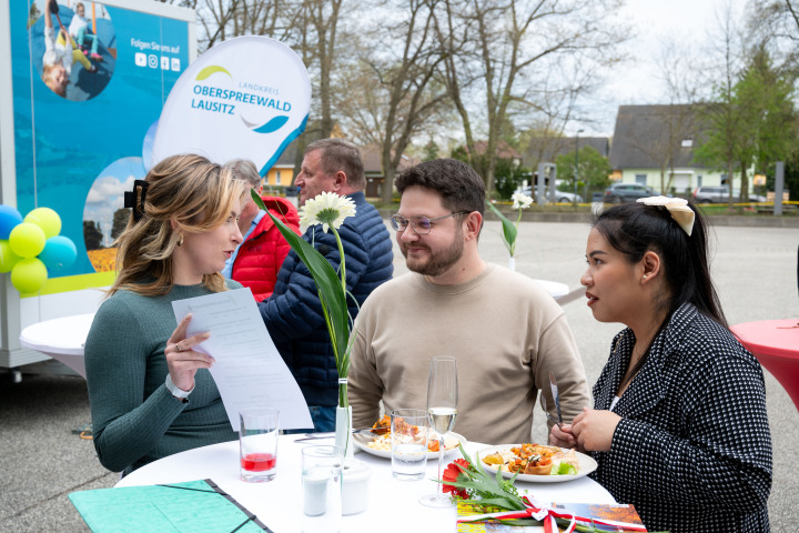 Impression des Empfangs zum Einbürgerungsfest des Landes Brandenburg 2026