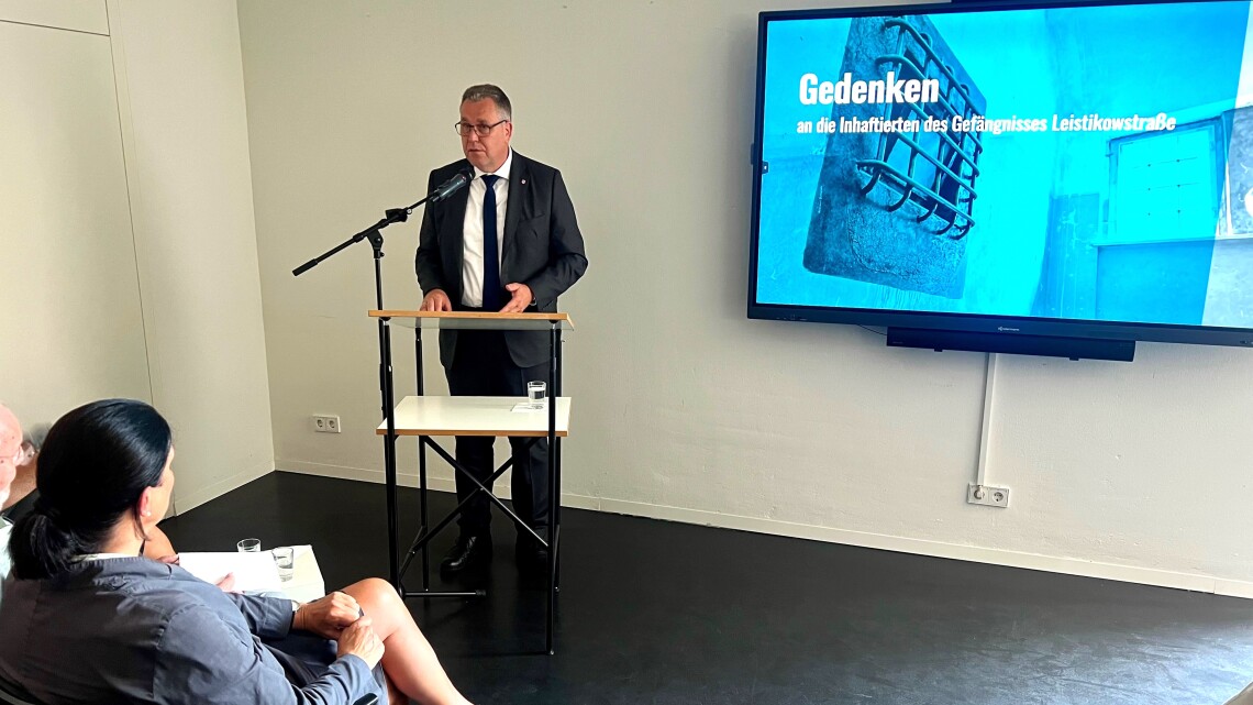 Gedenkrede des Landtagsvizepräsidenten Rainer Genilke