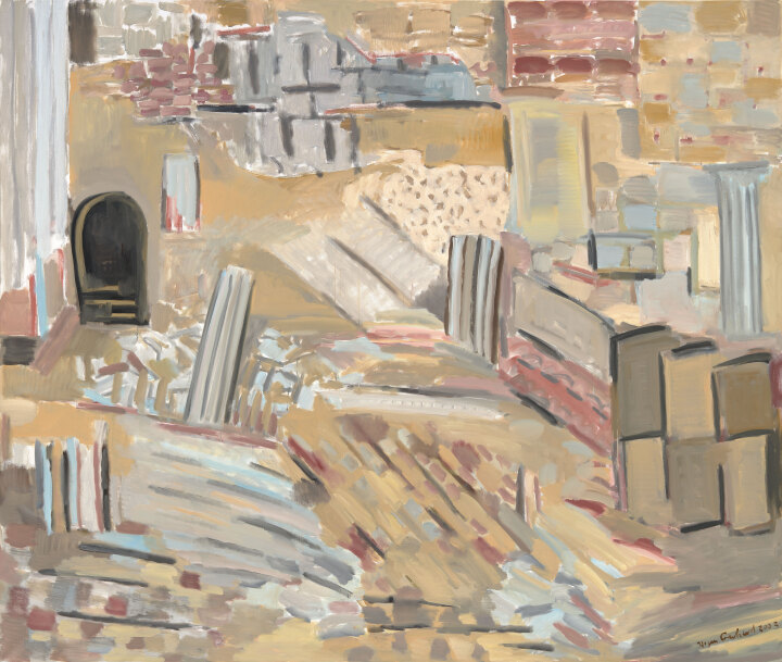 „Ruine der römischen Hadriansbibliothek Athen“ (2003)