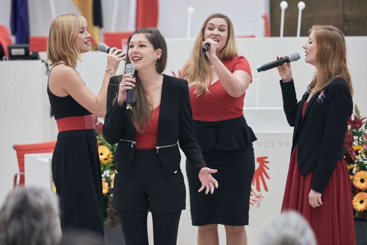 Musikalischer Ausklang der Festveranstaltung durch die Acapella-Frauenband „Gretchens Antwort“